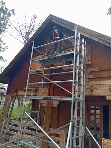 Casa o caseta de madera a medida de Casas Madera VIP