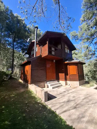 Casa de madera a medida terminada