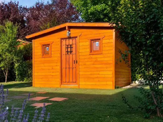Casa o caseta de madera a medida de Casas Madera VIP